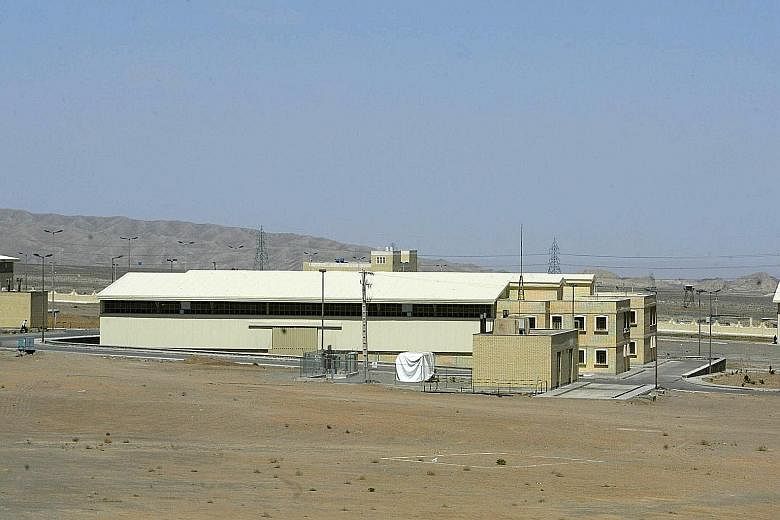 An Iranian nuclear power plant 270km south of Teheran. Six world powers and Iran have agreed to significantly limit Teheran's nuclear ability for more than a decade in return for lifting international sanctions.