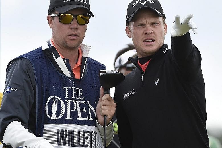 Danny Willett had feared the worst when bad weather delayed the start of the second round of the British Open but he still finished three under on the day.