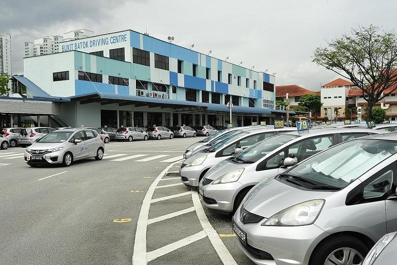 The Bukit Batok Driving Centre, which spans 30,000 sq m and has been at its current site since 1988, has three years left on its lease. Last year, over 14,000 students enrolled with the centre for automatic car lessons.