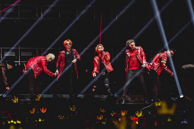 BigBang brings on the party with fancy moves, solid vocals and off