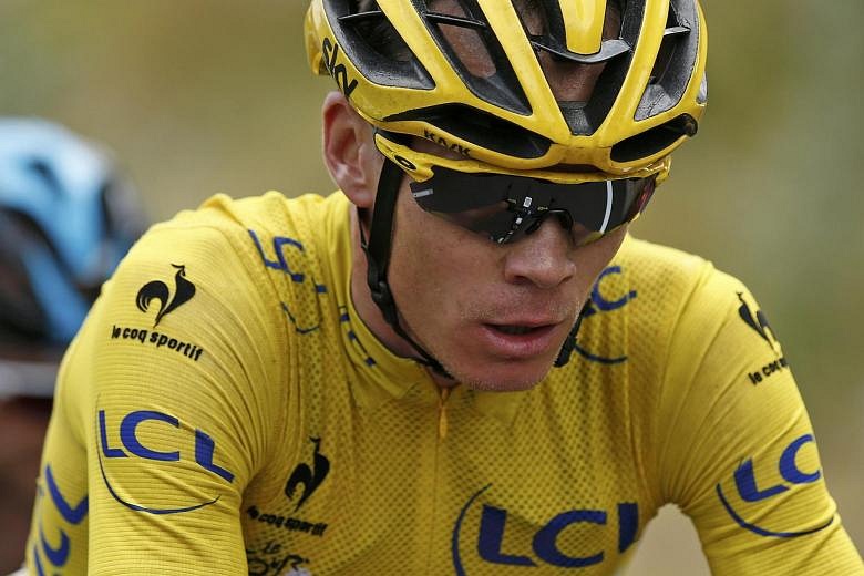 yellow jersey leader