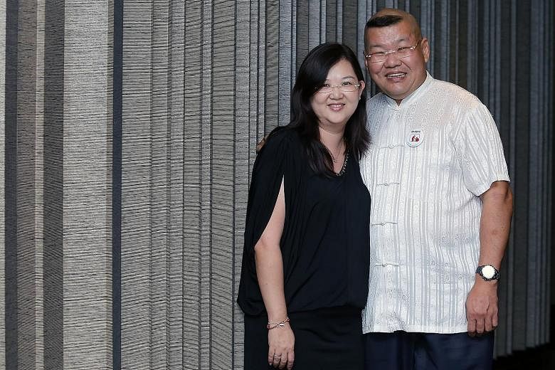 Mr Tommy Yu and Madam Sandy Leong, together with at least 40 other people, found their partners while volunteering with the club more than 20 years ago.