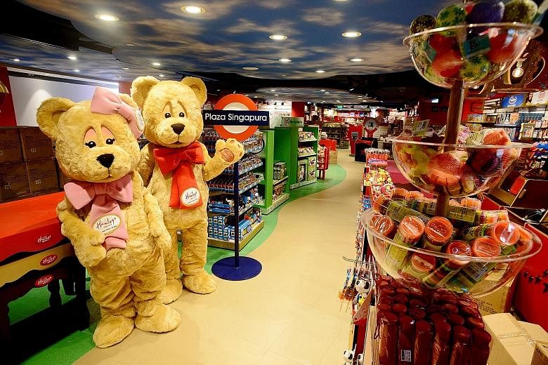 Hamleys, which has 54 stores in 17 countries, will open its flagship store here at Plaza Singapura today.