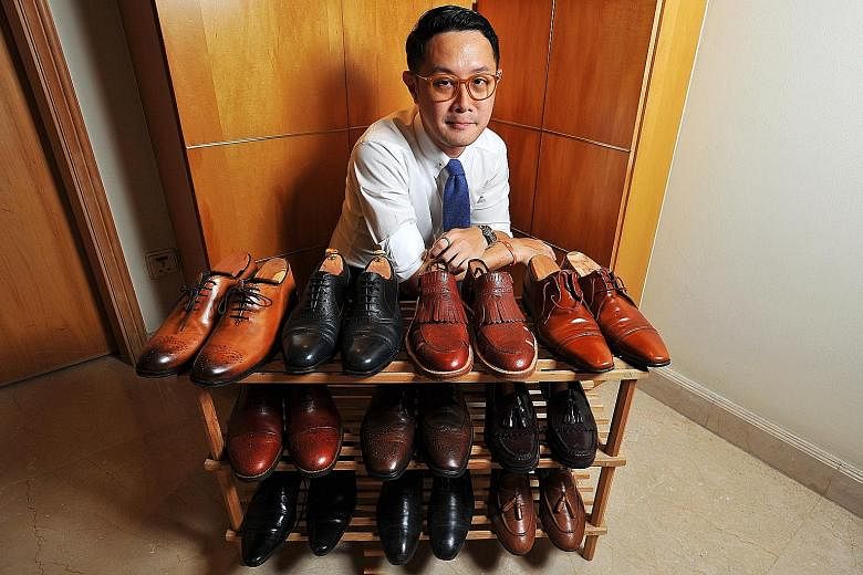 Mr Stanley Chen does not believe in spending more than $1,000 on a pair of shoes.