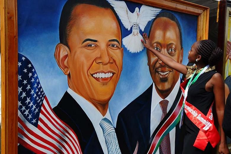 obama first visit to kenya