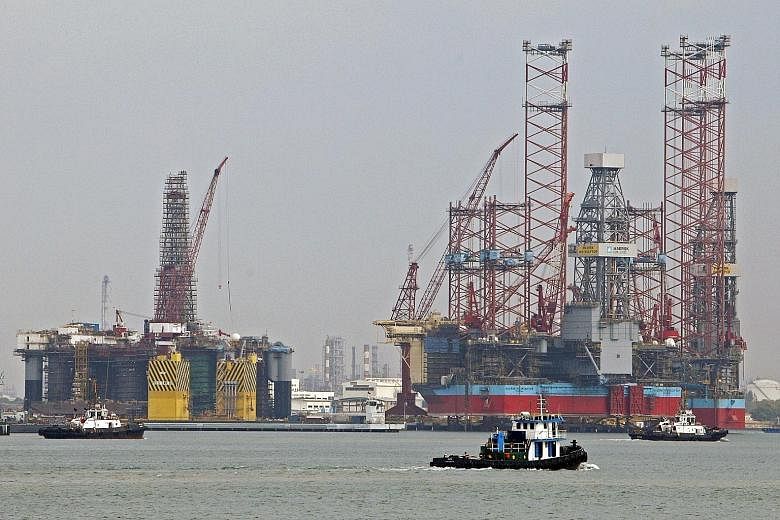 Keppel Corporation's revenue sank 19.3 per cent to $2.56 billion, largely due to Keppel Offshore & Marine, which accounts for the bulk of the group's turnover. Keppel O&M has yet to secure a rig order this year but its order book stands at $11 billio