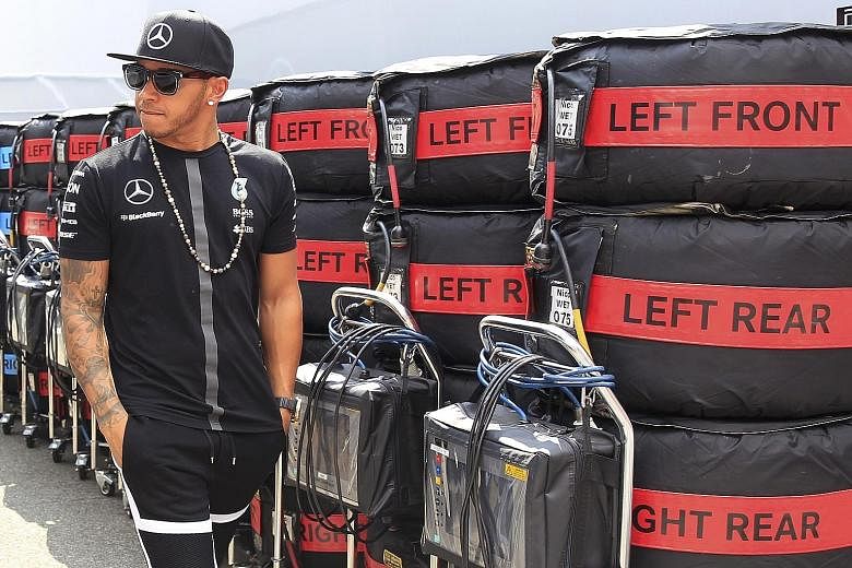 Lewis Hamilton, at the Hungaroring circuit near Budapest yesterday, is confident that safety will continue to "improve even further".
