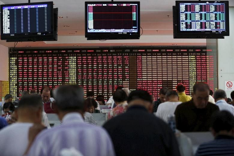 With over US$3 trillion (S$4.1 trillion) in value wiped out in the Shanghai/ Shenzhen stock markets in weeks, the country's state-owned banks stepped in to lend a combined 1.3 trillion yuan (S$287 billion) to help mainland brokerages finance share pu