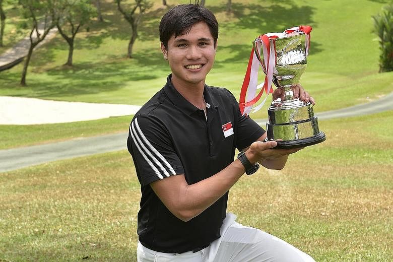 Gregory Foo's final-round 68 gave him a seven-stroke victory over a trio of rivals at the SICC's Island Course.