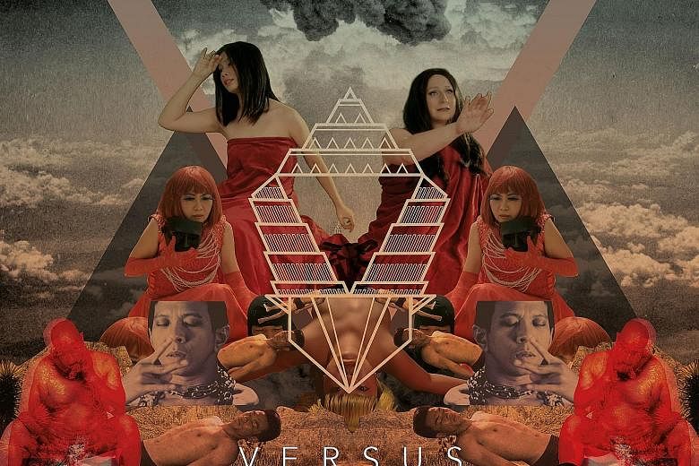 Versus (above) is written by Michelle Tan (far left) and directed by Natalie Hennedige (left). (Left, from main picture) Taiwan Dreams Episode 1: Dream Hotel, Cabanons and Cabinet Of Curiosities.