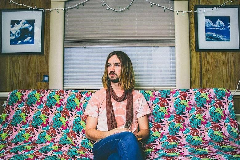 Kevin Parker of Australian psychedelic-rock band Tame Impala.