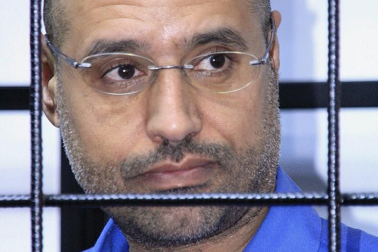 Seif al-Islam is being held in a Libyan hill town by a militia opposed to the authorities in Tripoli. He is also wanted by the International Criminal Court.
