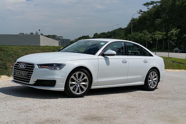 The new Audi A6 looks sleeker and sportier than the old version.