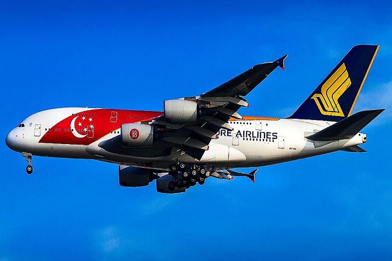 To mark Singapore's 50th birthday, Singapore Airlines will have two aircraft in a special livery through the end of this year, serving Beijing, Hong Kong, London, Mumbai, New Delhi, Shanghai, Sydney and Zurich.