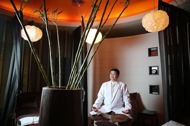 Mr Jimi Tan says he is "like the 1,000-hand Bodhisattva". The former Jack of all trades is now master of a sprawling domain ranging from reflexology to restaurants.