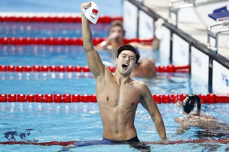 Ning Zetao's reputation has risen further after he bagged the 100m freestyle at the world championships in Kazan on Thursday. His path to the top included sitting out a year-long doping ban.