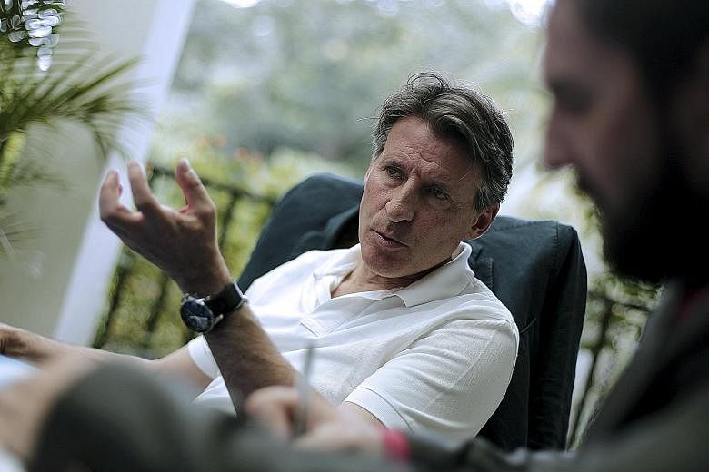 British peer and former Olympic champion Sebastian Coe is furious about recent media claims about thousands of suspicious blood tests involving athletes between 2001 and 2012. "It is a declaration of war," Coe said.