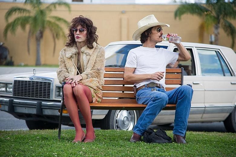 Hundreds of Internet users were sent letters earlier this year from Voltage Pictures' lawyers accusing them of downloading the Hollywood movie Dallas Buyers Club (left).