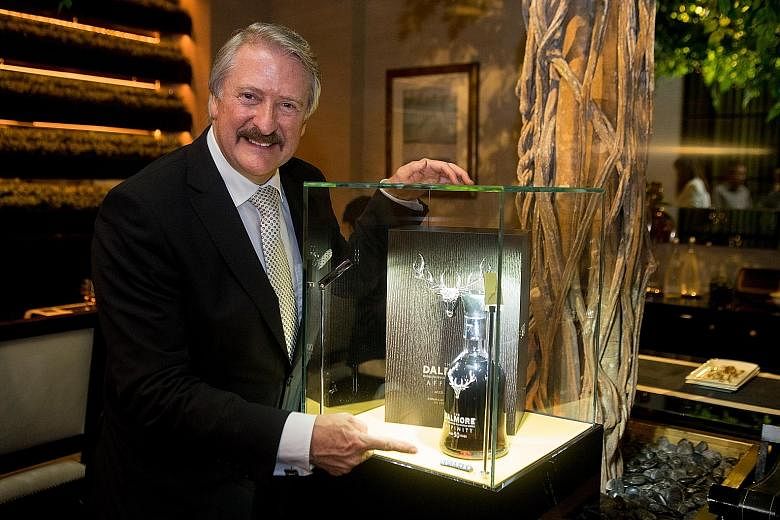 Mr Richard Paterson with The Dalmore Affinity.