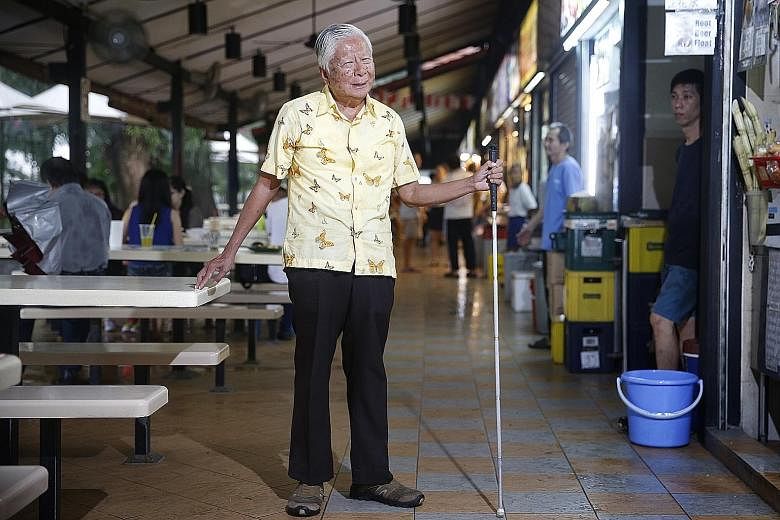 Mr Tan Guan Heng, who is blind, shares his perception of Singapore's progress through the years.