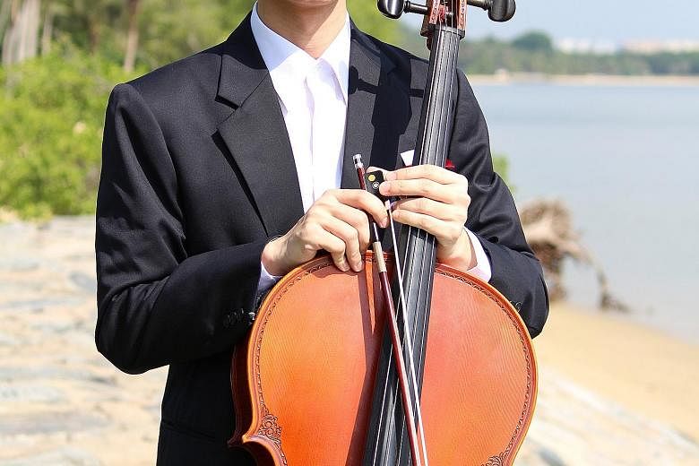 Theophilus Tan's dream is to perform at the Esplanade with the Singapore Symphony Orchestra.