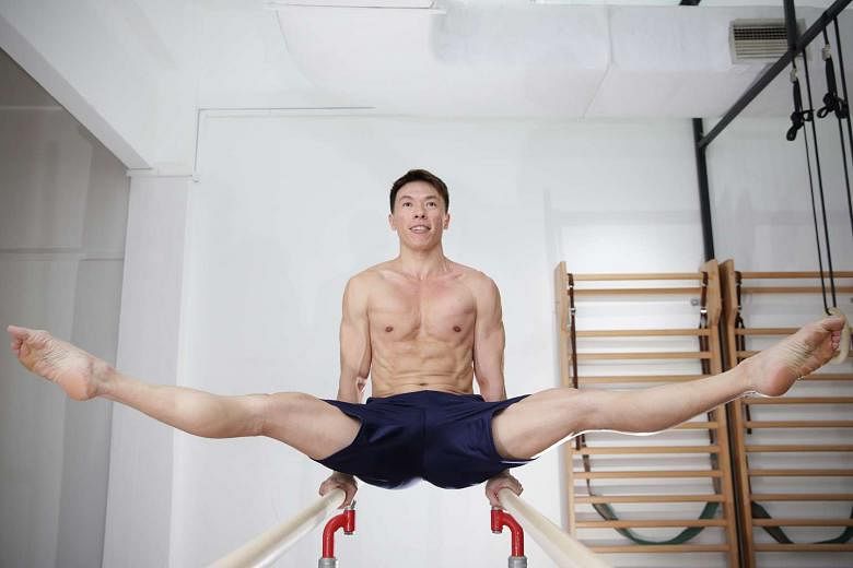 Gymnastics strength training push(arm) series