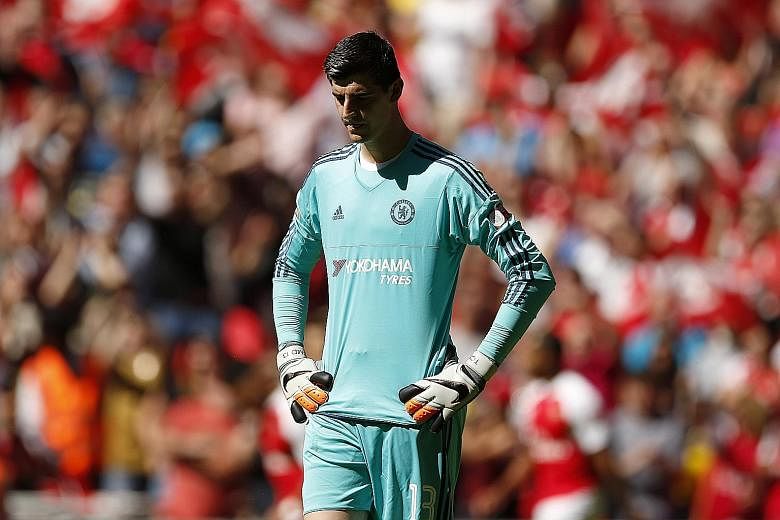 Goalkeeper Thibaut Courtois will miss Chelsea's trip to English Premier League title rivals Manchester City on Sunday after the English Football Association yesterday upheld his dismissal against Swansea City.