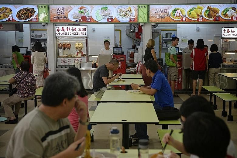 Fei Siong Food Management is operating a hawker centre (above) at Ci Yuan Community Club in Hougang through a social enterprise subsidiary. The centre opened early this month.