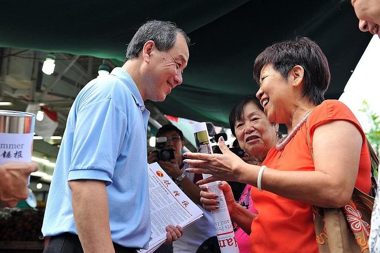 On a busy Sunday for political parties, the People's Action Party (PAP) introduced its candidates for four more constituencies and went on walkabouts in different parts of Singapore. Culture, Community and Youth Minister Lawrence Wong and Speaker of 