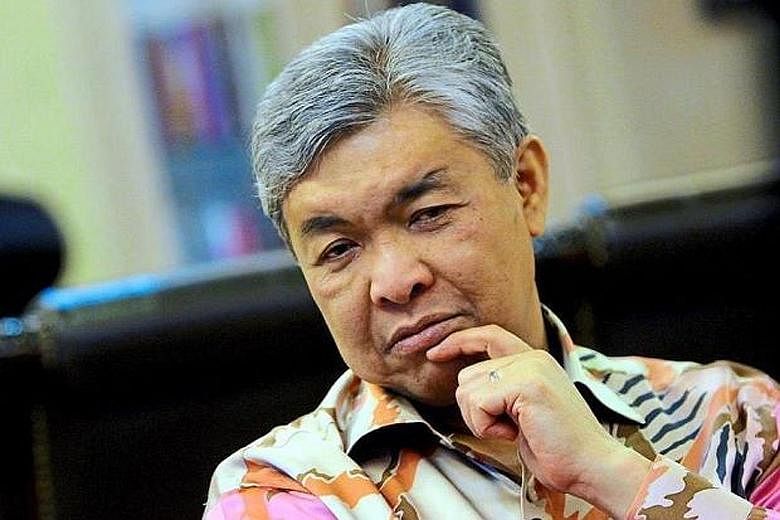 Deputy Prime Minister Ahmad Zahid Hamidi claimed an Umno leader was trying to topple the government. Three police reports have been lodged.