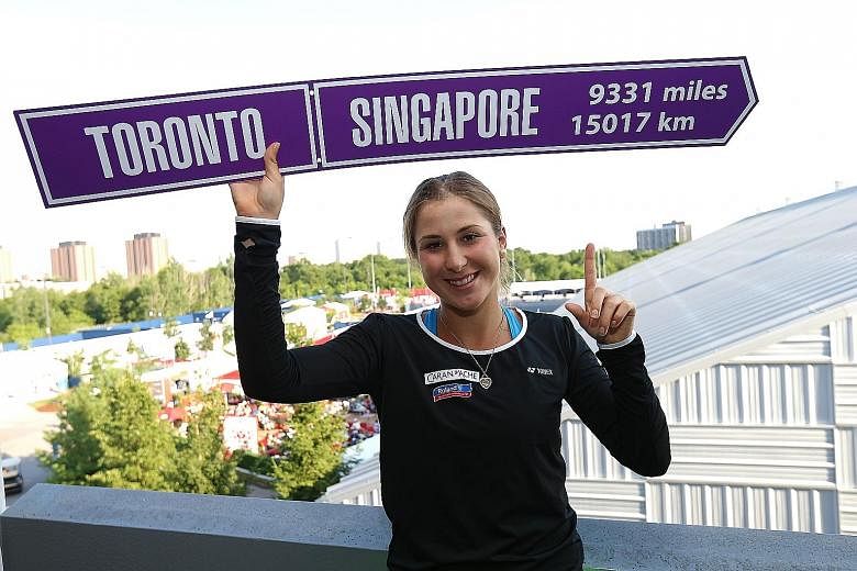 Belinda Bencic knows where she wants to go come October as she seeks to qualify for the WTA Finals at the Singapore Indoor Stadium. With two titles in two months, the Swiss teen appears on track.