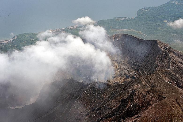 Sakurajima, one of Japan's most active volcanoes, erupts almost constantly. It is about 50km from the Sendai nuclear plant, which was restarted only this month.
