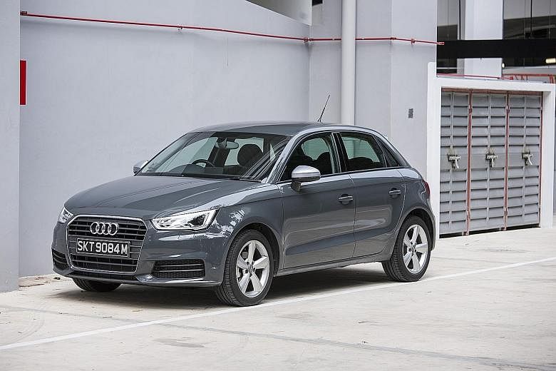 The A1 Sportback 1.0 has no problem keeping up with expressway traffic between 80 and 90kmh.