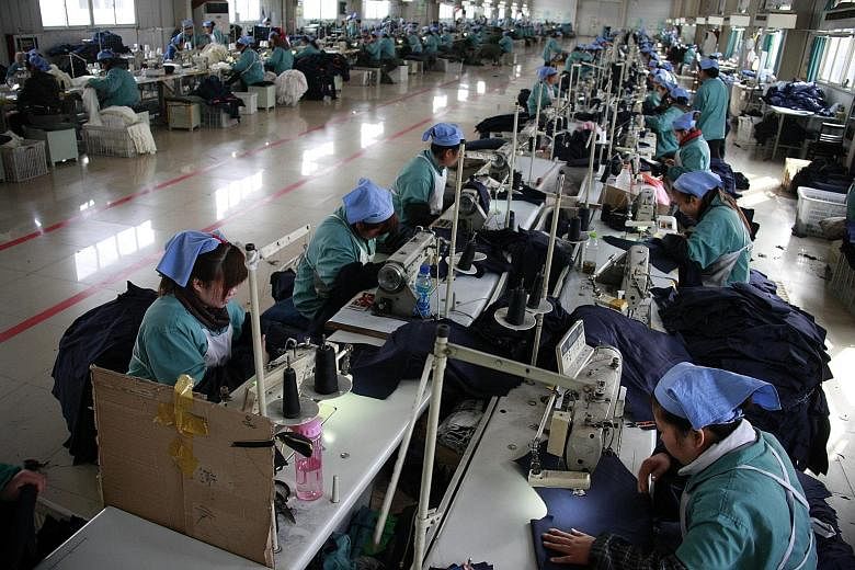 A dearth of new business has caused factory output in China to shrink for the fourth consecutive month to a low not seen since November 2011. As sales sag, factories are cutting staff at a faster pace to rein in costs, depressing employment to levels