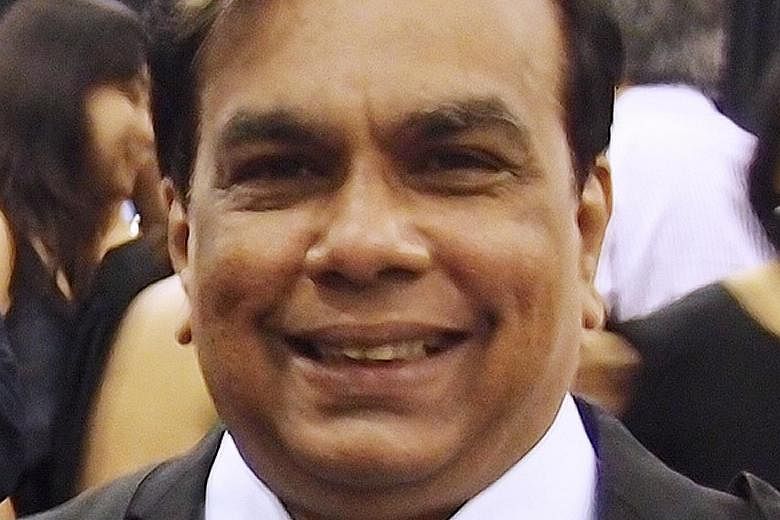 Mr Kumaravelu Sinniah says he hopes to do more pro bono work to give back to society.