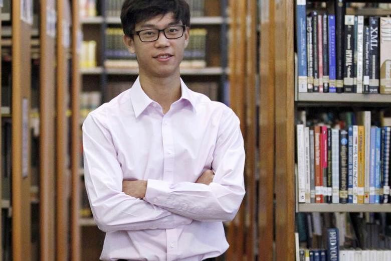 Hwa Chong Institution alumnus Raymond Scott Lee took home this year's Angus Ross Prize, which is given to the top A-level English literature student outside Britain. Singapore students have won the award every year since it began in 1987, except in 2000. 