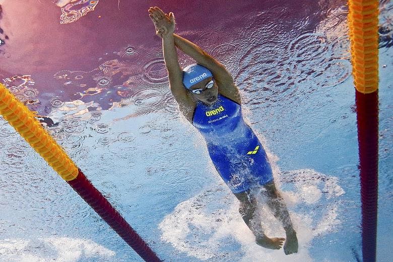 Arina Openysheva, 16, is part of a strong Russian contingent for the World Junior Swimming Championships.