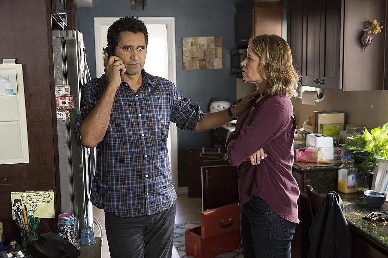 Kim Dickens plays a high school guidance counsellor with Cliff Curtis as her boyfriend.