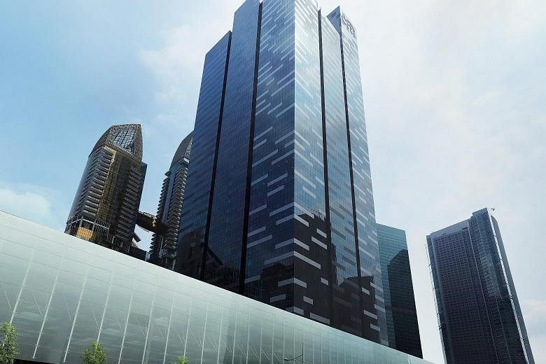 BlackRock's Asia Square Tower 1, which could be valued at over $3.5 billion and has already received bids from CapitaLand and Keppel Land, is said to have attracted interest from Norway's sovereign wealth fund as well.