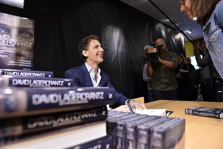 David Lagercrantz is the author of the fourth book in the Millennium trilogy featuring tattooed hacker Lisbeth Salander.