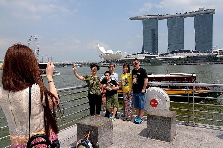 Tourist arrivals from China grew in the first half of the year, but those from neighbouring Indonesia and Malaysia fell. Both the rupiah and ringgit have hit new all-time lows against the Singdollar over the past few months as currency markets descen