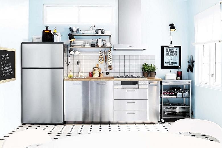 Ikea's Metod kitchen range is customisable right down to the hinges, doors and frames.