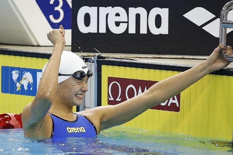 Turkey's Viktoria Gunes would have won a gold medal at the senior world championships in Kazan earlier this month with her time in the 200m breaststroke.