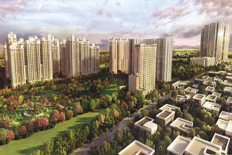 DLF Home Developers and GIC are in a joint venture to develop two property projects in New Delhi.
