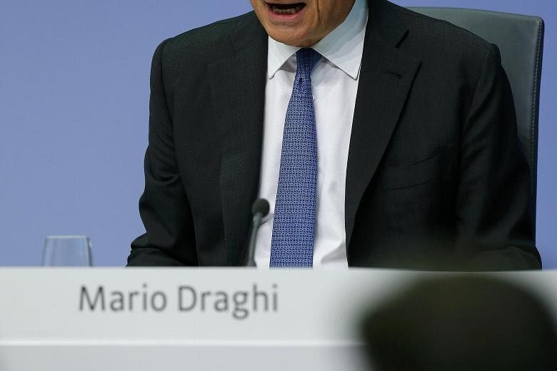 ECB president Mario Draghi says developments in emerging markets can further affect global growth adversely via trade and confidence effects.