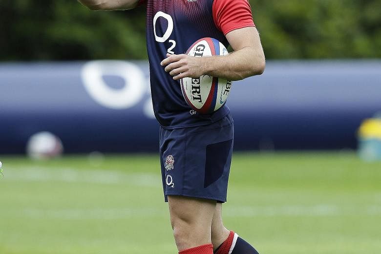 England fly-half George Ford, 22, (above) is said to have the "X-factor", despite the absence of Jonny Wilkinson. A trio of retired stalwarts (from left) Tom Shanklin of Wales, 2003 World Cup-winning captain Martin Johnson of England and former Walla