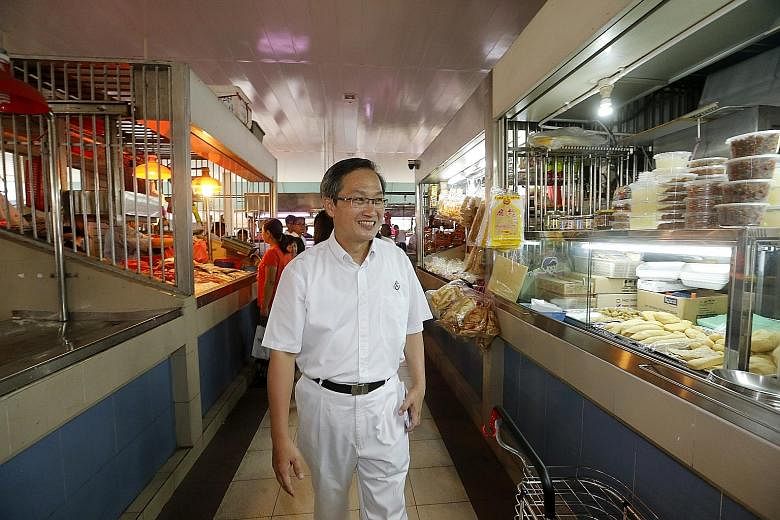 Mrs Jeannette Chong-Aruldoss, running under the SPP banner, has a deep personal connection with Mountbatten, and she is heartened that some of the residents there have made the effort to reach out to her. Mr Lim Biow Chuan said he has walked each of 