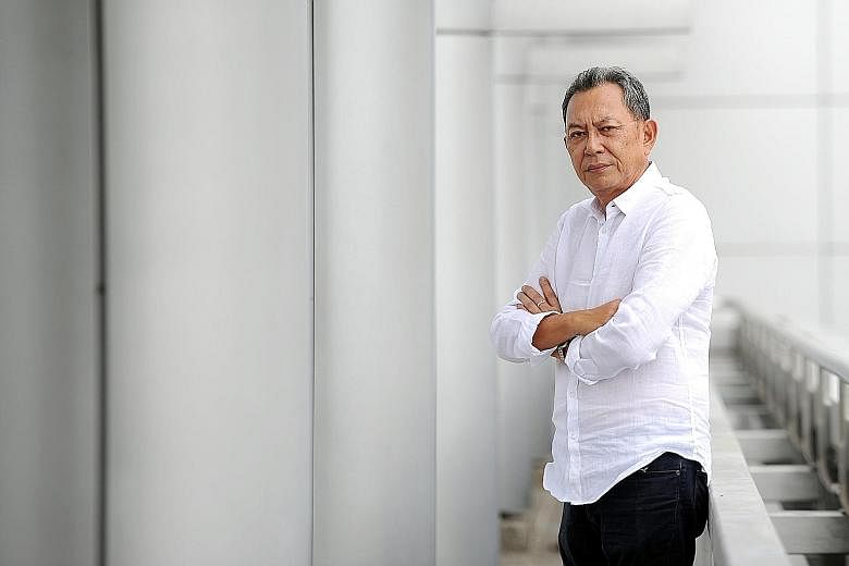 Former chairman Bert Choong (above) still holds 25 per cent of shares in furniture company Nobel Design.