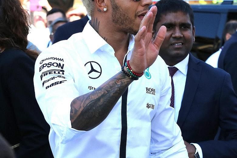Lewis Hamilton leads Nico Rosberg, his team-mate and closest rival, by 53 points with seven races remaining.