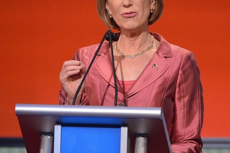 Mr Donald Trump's published taunt was not the first time he has mocked Ms Carly Fiorina during his campaign.